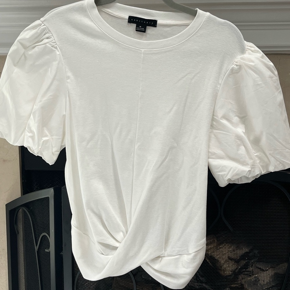 Sanctuary puff sleeve tshirt